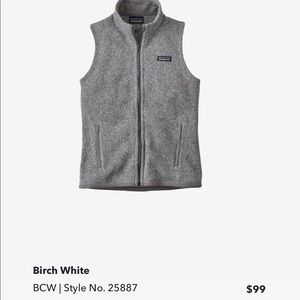 Patagonia Heather-gray Vest Size S